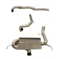 Piper exhaust Vauxhall Corsa D-Turbo - VXR Turbo back system with De-cat and 1 silencer